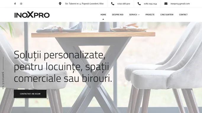 InoXpro | Specialisti in Confectii Metalice | Cuve Inox - Balustrade