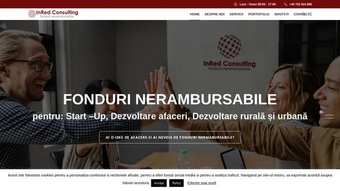 InRed Consulting – fonduri neramburasbile