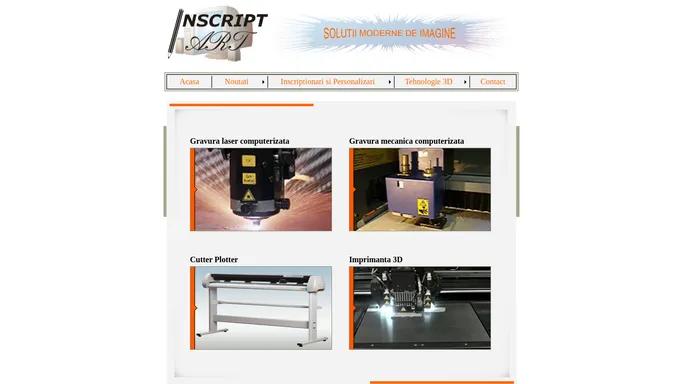 INSCRIPT ART - Solutii moderne de imagine