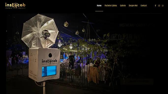 InstaCab - Cabina foto nunta, botez, petreceri in Bucuresti