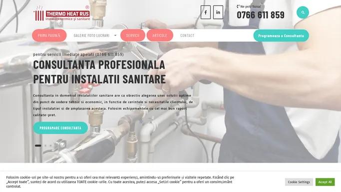 Consultanta Instalatii Termice si Sanitare