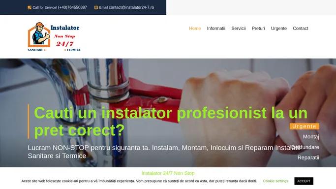 Acasa - Instalator 24/7