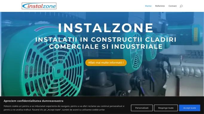 Instalzone Oradea | Instalzone proiecteaza, instaleaza si intretine instalatii termice, sanitare si de incendiu pentru hale comerciale si industriale