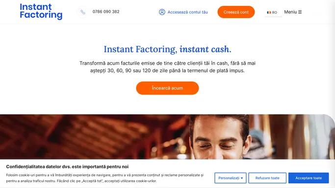 Instant Factoring – Instant Factoring, instant cash.