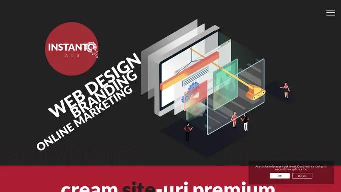 INSTANTO Web — Agentie Web Design, Branding & Development