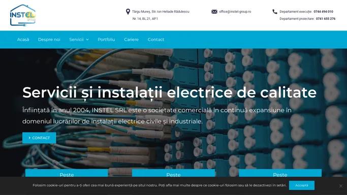 Instel Group – Instalatii electrice