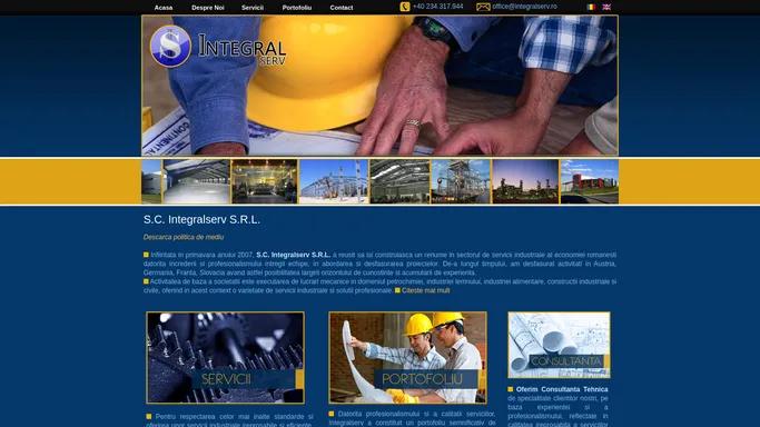 INTEGRALSERV - Servicii Industriale Complete