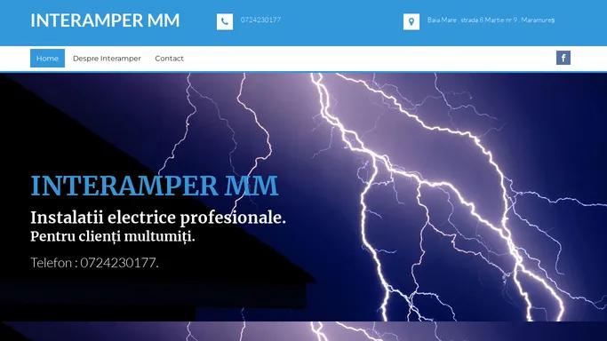 INTERAMPER MM – INSTALATII ELECTRICE SI AUTOMATIZARI