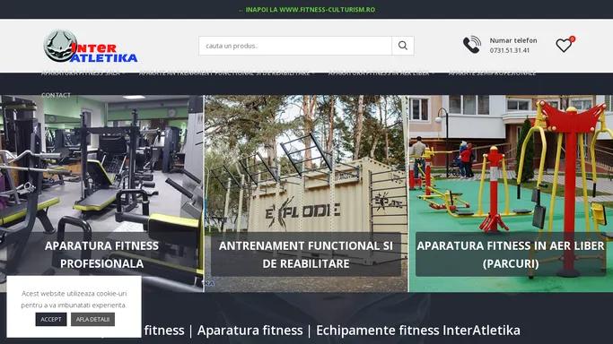 Aparate fitness | Aparatura fitness | Echipamente fitness