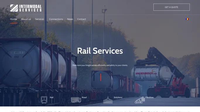 Home - Intermodal Services - Rail and Road Terminal in Romania