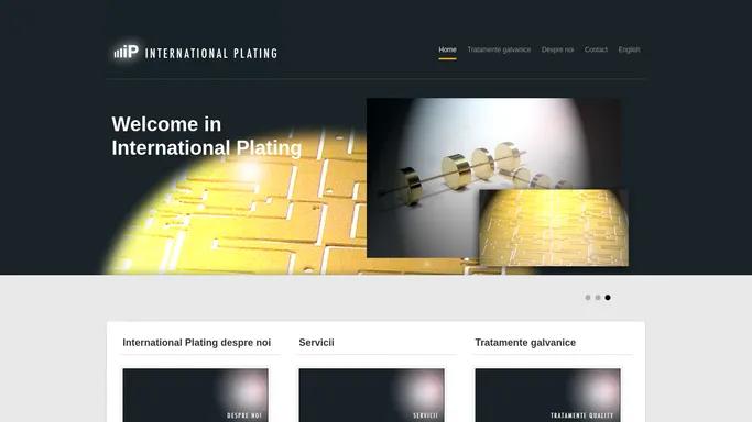 INTERNATIONAL PLATING