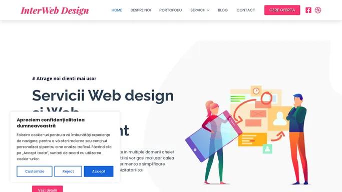 InterWeb Design - Servicii Webdesign si Web Development