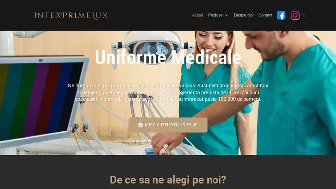 IntexPrimeLux – Uniforme Medicale – Produse Romanesti