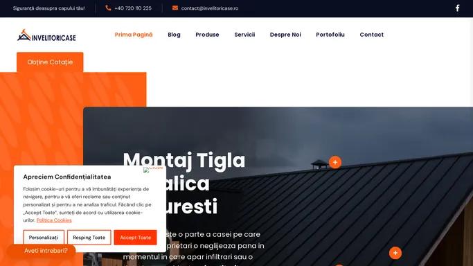 Montaj Tigla Metalica – Bucuresti