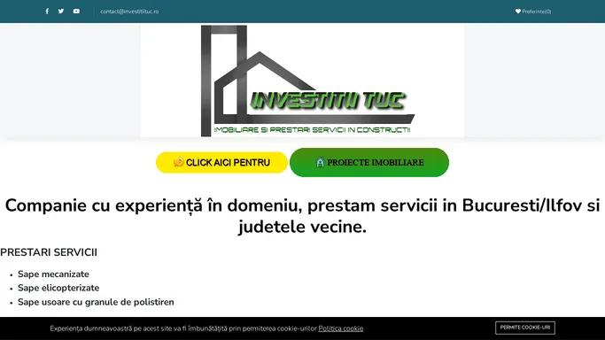 Investitii TUC