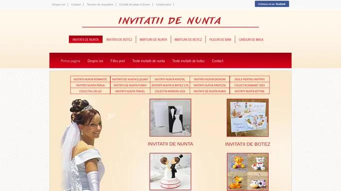 Invitatii de nunta