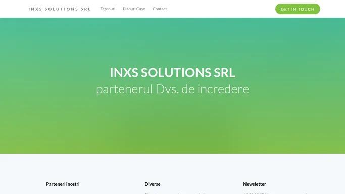 INXS Solutions srl — Parternerul Dvs. de incredere!