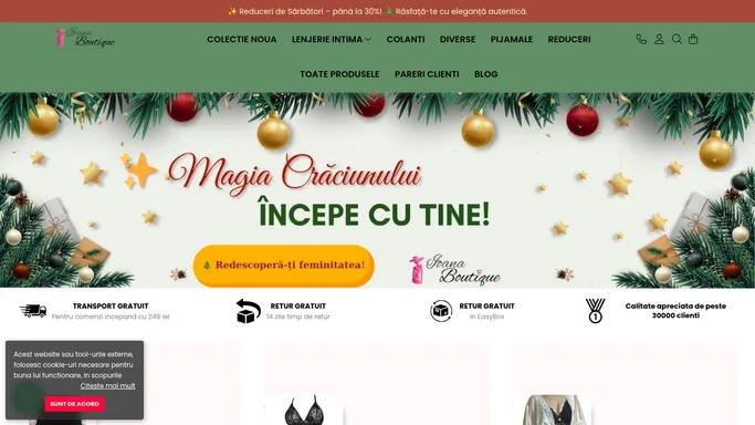 Producator Lenjerie Intima si Articole de Corp Dama.