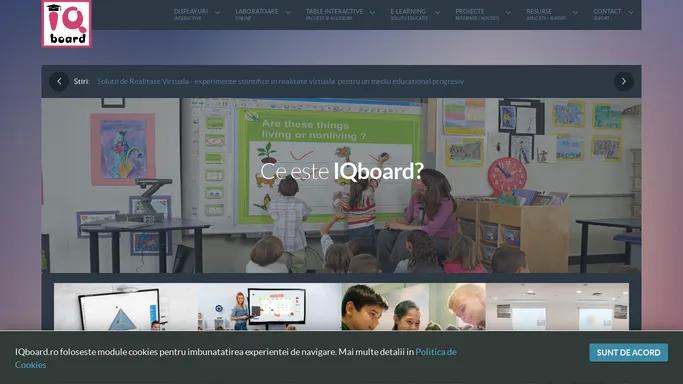 IQboard.ro | Solutii interactive pentru educatie