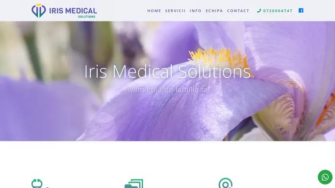 Iris Medical - medicina de familie, servicii medicale