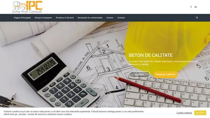 Irma Pref Consult – Oferta firma Beton Constructii Jilava, Bragadiru, Ilfov, Bucuresti – IrmaBeton – servicii prompte de productie si livrare Beton constructii fundatii case drumuri C8/10 B150, C12/15 B200, C16/20 B250, C18/22,5 B300, C20/25 B350, C25/30 B400, 7. Beton stabilizat 4% si 6% ciment, 8. Beton Bcr 4 si 4,5 – Irma Pref Consult – Oferta firma Beton Constructii Jilava, Bragadiru, Ilfov, Bucuresti – IrmaBeton – servicii prompte de productie si livrare Beton constructii fundatii case drumuri C8/10 B150, C12/15 B200, C16/20 B250, C18/22,5 B300, C20/25 B350, C25/30 B400, 7. Beton stabilizat 4% si 6% ciment, 8. Beton Bcr 4 si 4,5