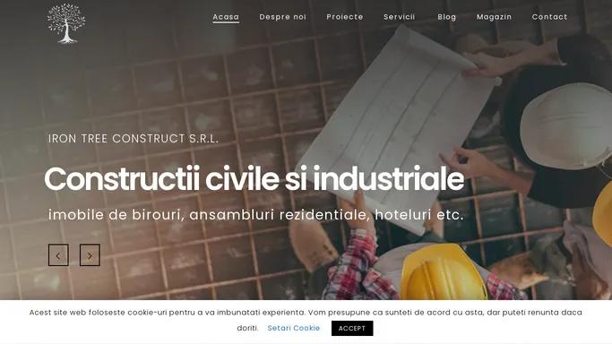 Constructii Civile Si Industriale | Firma Cu Experienta | IronTree