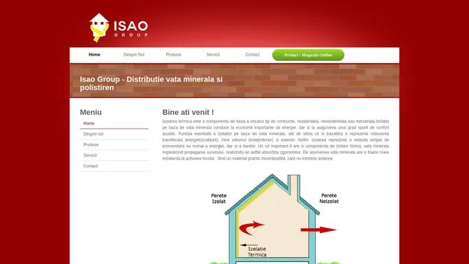 Isao Group -distributie vata minerala si polistiren