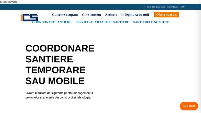 ISERA Coordonare Santier - Servicii SSM pentru Santiere