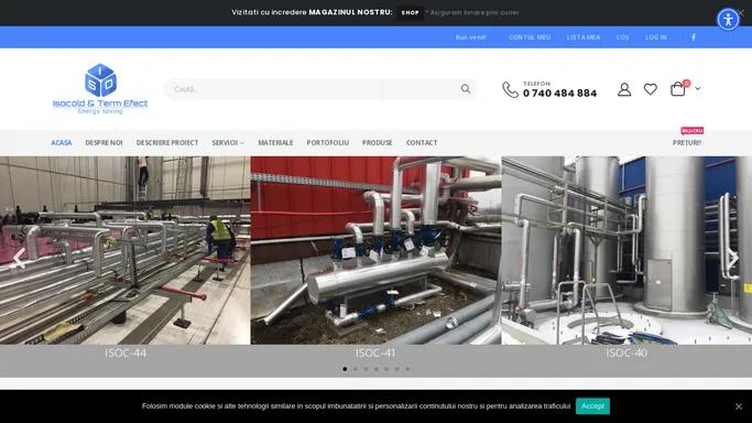 Isocold Term – Servicii de izolatii termice