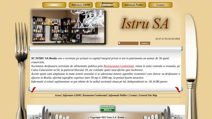 .:: Istru SA ::.