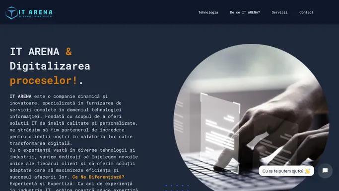 IT Arena - Digitalizarea Proceselor