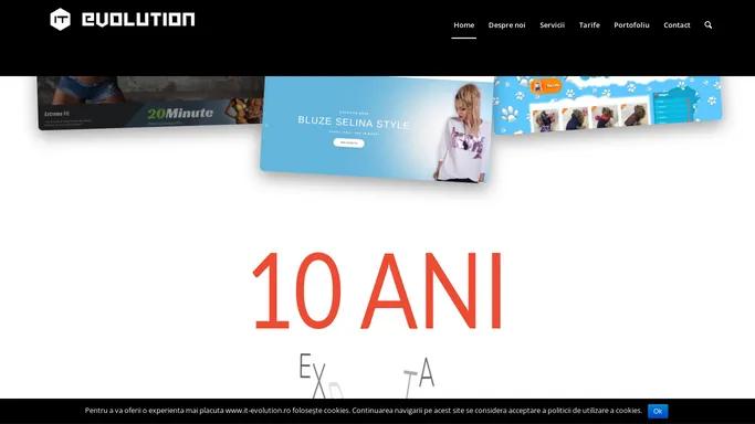 Web design | Promovare SEO | IT-Evolution Pagini web si Magazine online