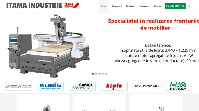 ITAMA Industrie – Masini si utilaje pentru industria lemnului