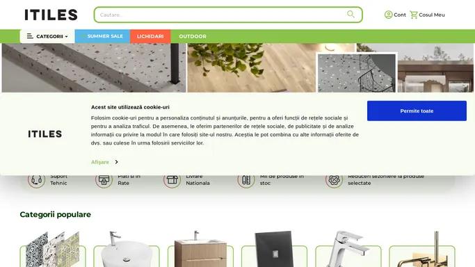 Gresie si Faianta Made in Italia - Obiecte Sanitare Online - iTiles