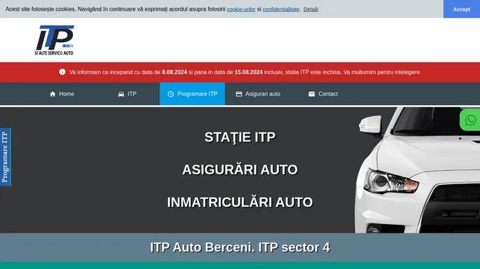 ITP auto sector 4 - ITP si alte servicii auto