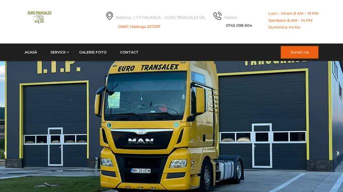 I.T.P – Transport Marfa – Verificari Tahograf – Unghi fuga camioane – Servicii de I.T.P – Transport Marfa – Verificari Tahograf – Unghi fuga camioane