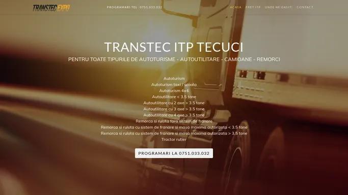 Transtec ITP Tecuci