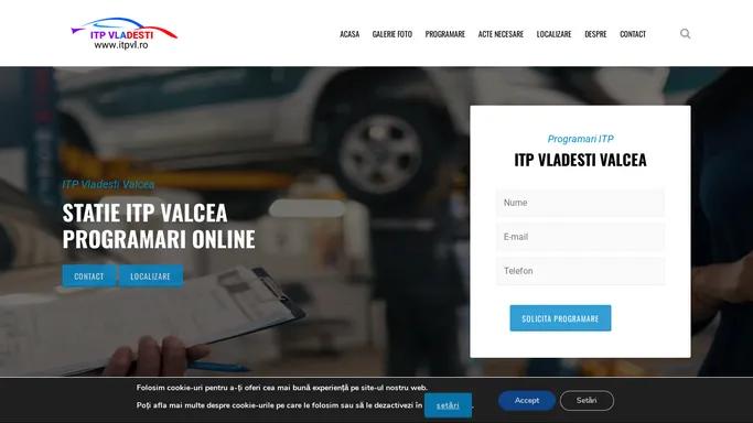 ITP Vladesti Valcea | GPL | CNG | Benzina | Motorina | Electric | 4x4 | Home