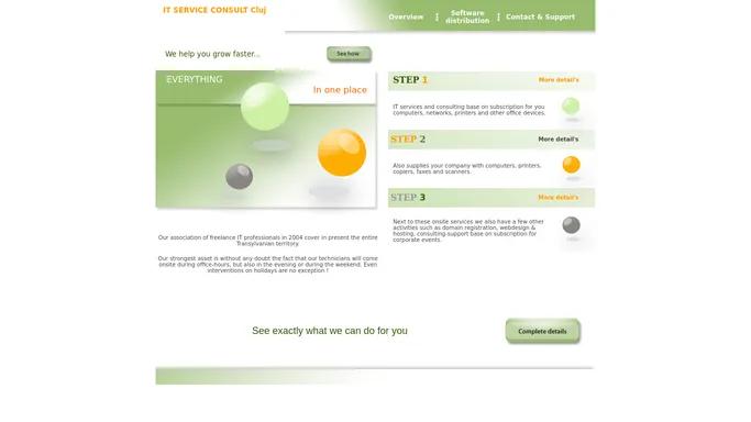 IT Service Consult Srl Cluj-Napoca Romania, services IT Cluj