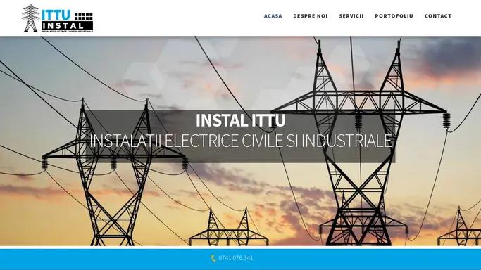 ITTUInstal - Instalatii electrice civile si industriale