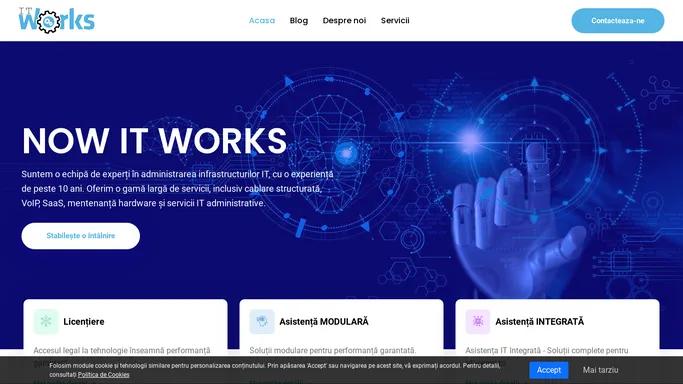 Solutii IT Personalizate - NOW IT WORKS