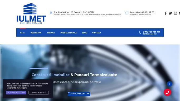 IULMET SERVICII-produse de tinichigerie & debitare panouri