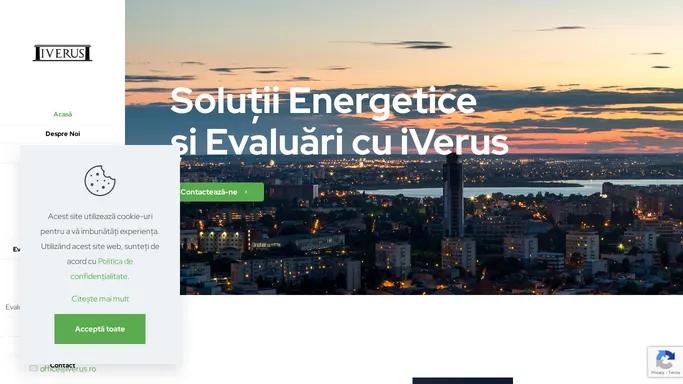 Solutii Complete in Eficienta Energetica si Evaluari» iVerus ❤️