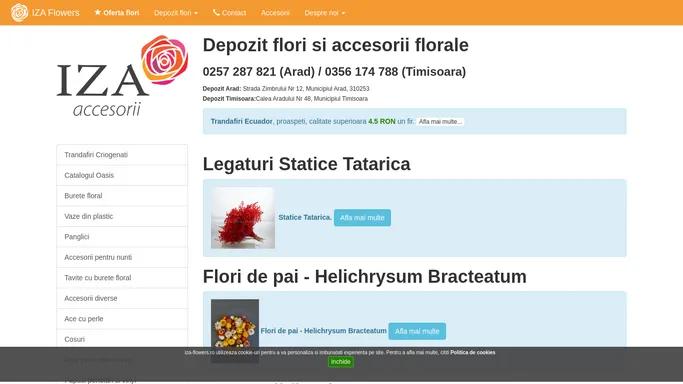 Magazin online de accesorii florale