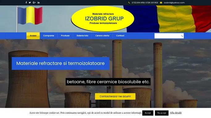 Betoane refractare termorezistente si termoizolante - Izobrid Grup