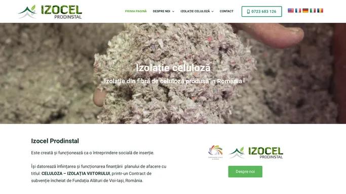 Izolatie celuloza - Izocel Prodinstal