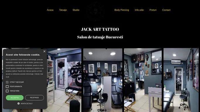 JACK ART TATTOO - Salon tatuaje Bucuresti Sector 3