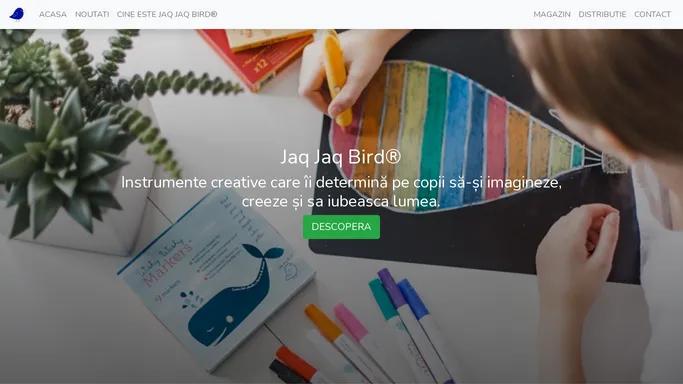 Jaq Jaq Bird - Instrumente creative pentru copii- PLAYSCAPE- distribuitor autorizat in Romania