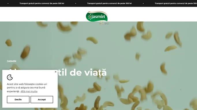 Jasmin - Alege un stil de viata sanatos!