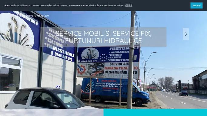 Furtunuri hidraulice - sertizari, Reparatii cilindri hidraulici - Pitesti, Furtune hidraulice, Atelier mobil